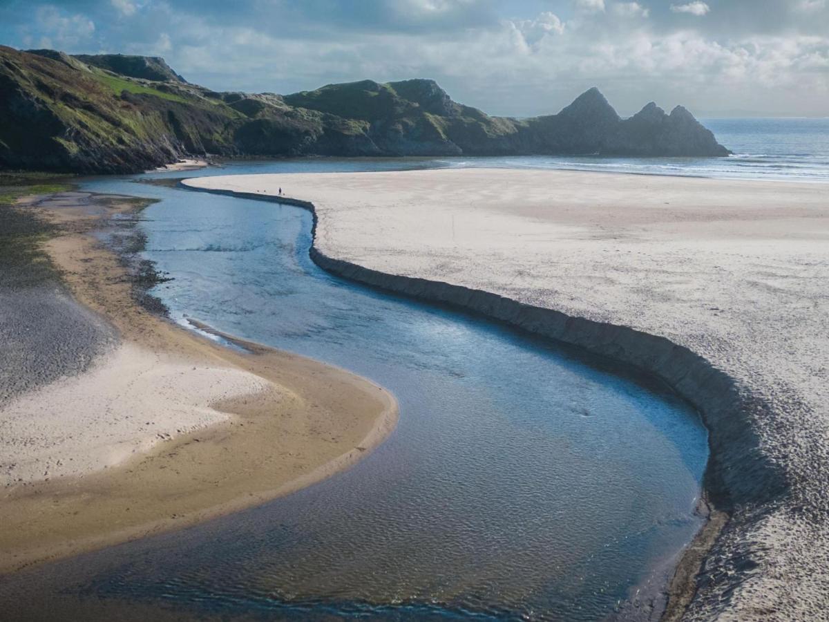 Rhossili Holiday Cottage - 2 Bedroom - Parkmill المظهر الخارجي الصورة